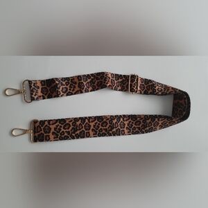 Leopard Print Purse Strap 47"